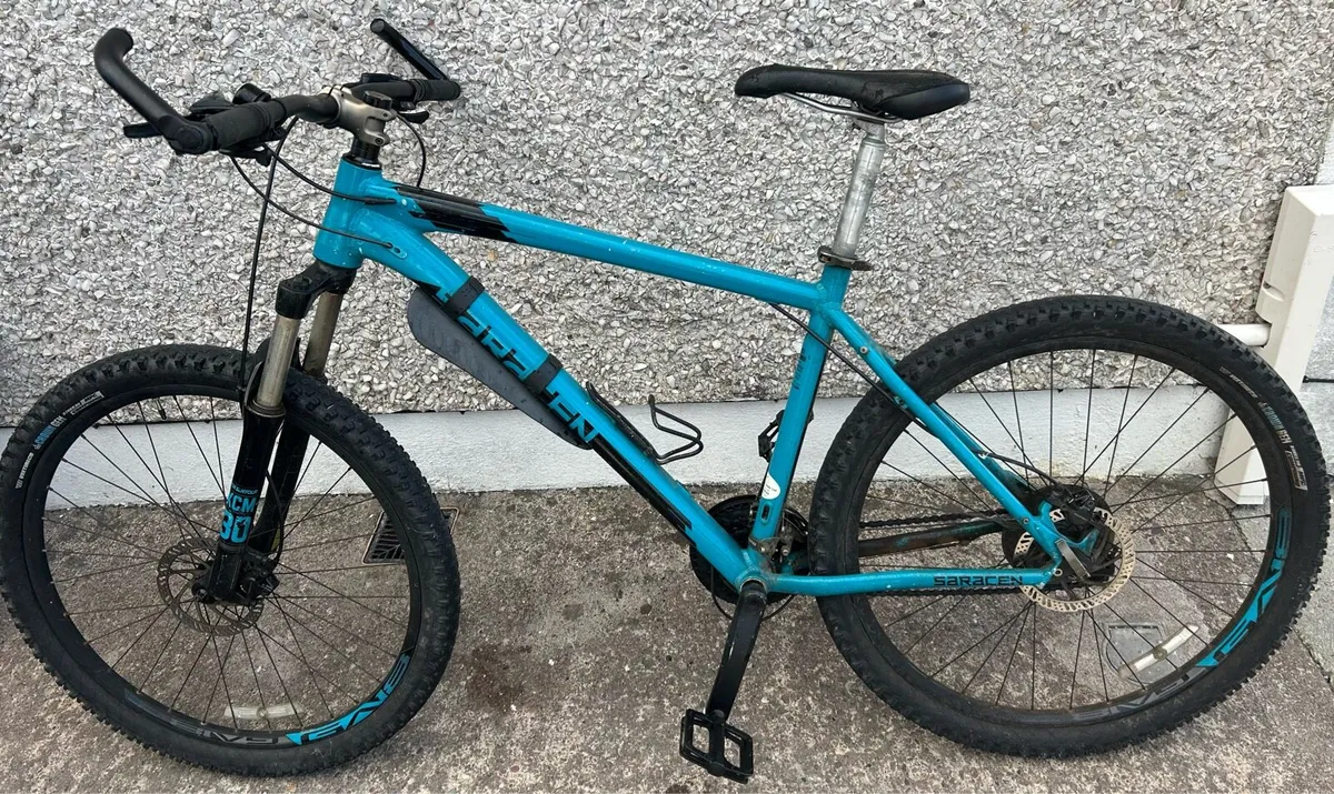 Saracen hydraulic break bicycle for sale .