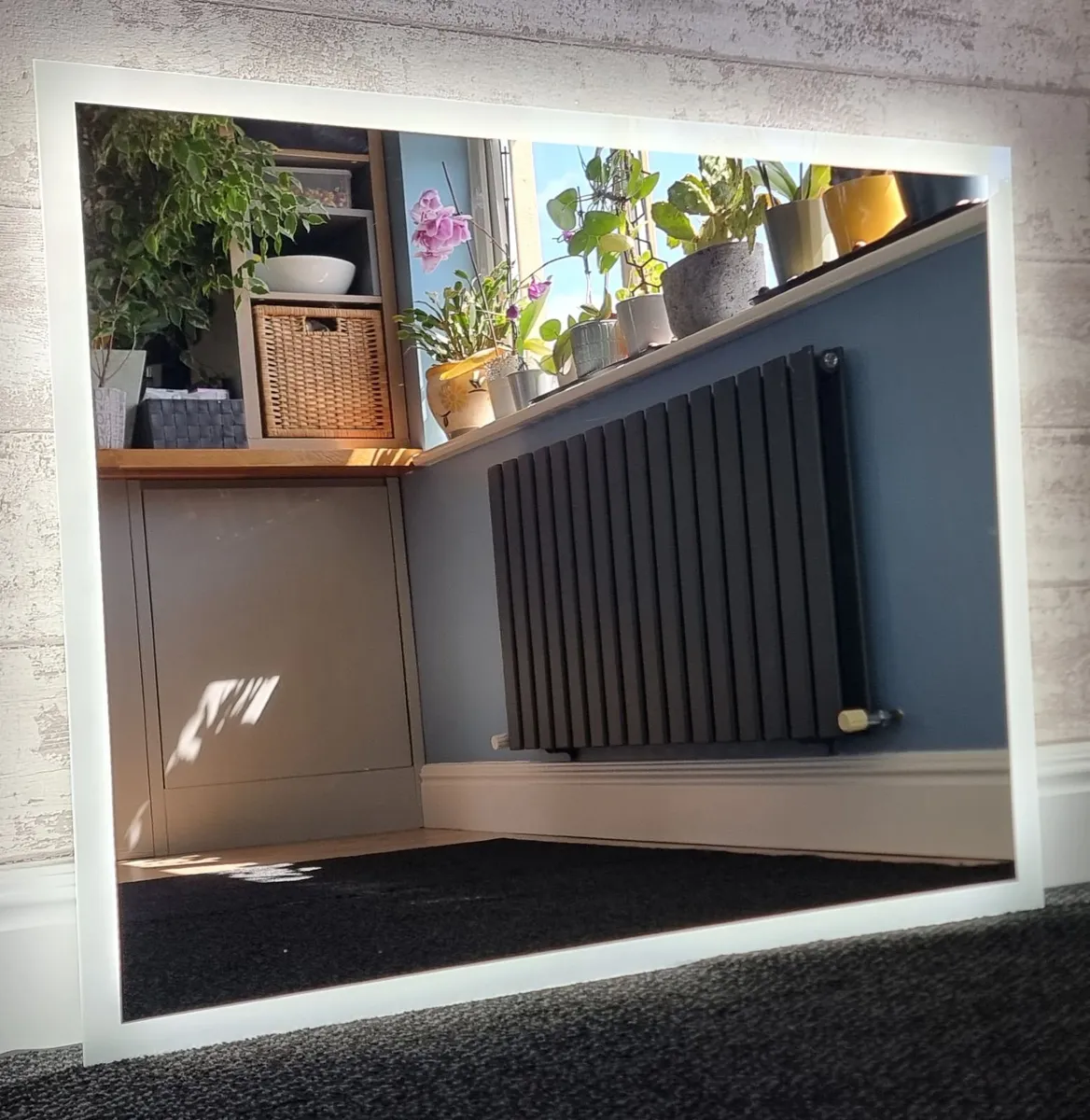 LED Bathroom Mirror Bluetooth 100x80cm Made in EU - Image 3