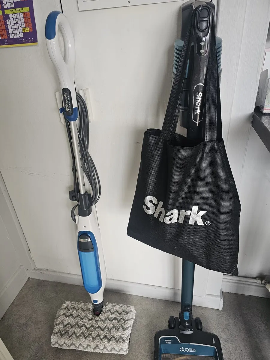 Shark floor steam cleaner and hoover - Image 1