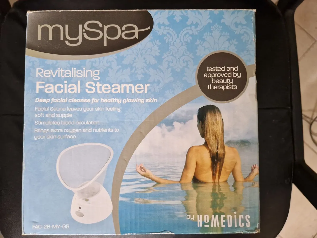 NEW HOMEDICS MySpa Revitalising Facial Steamer - Image 1