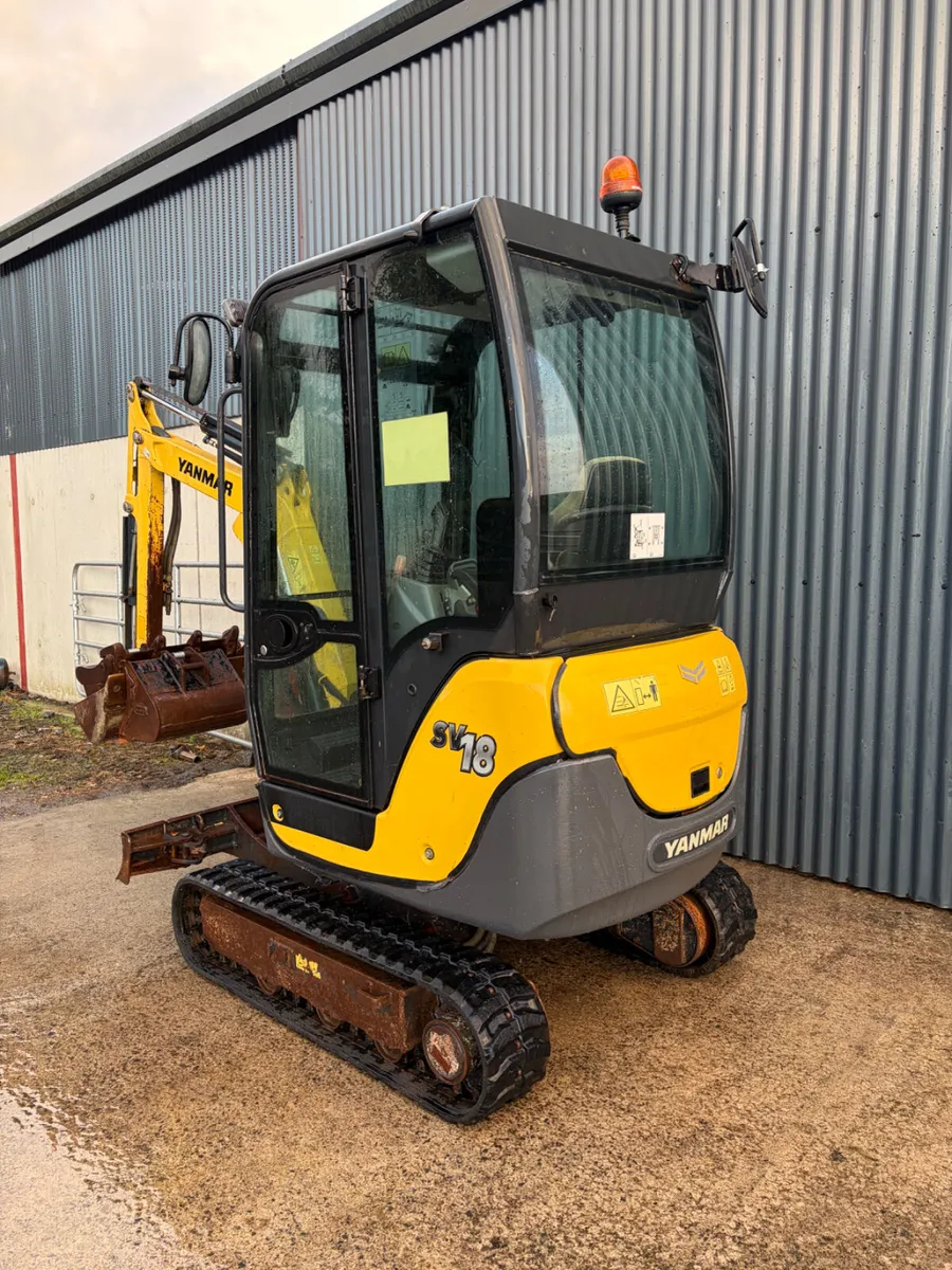 Yanmar SV18 - Image 3
