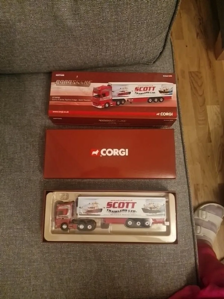 Corgi Scott Trawlers Model Truck - Image 1