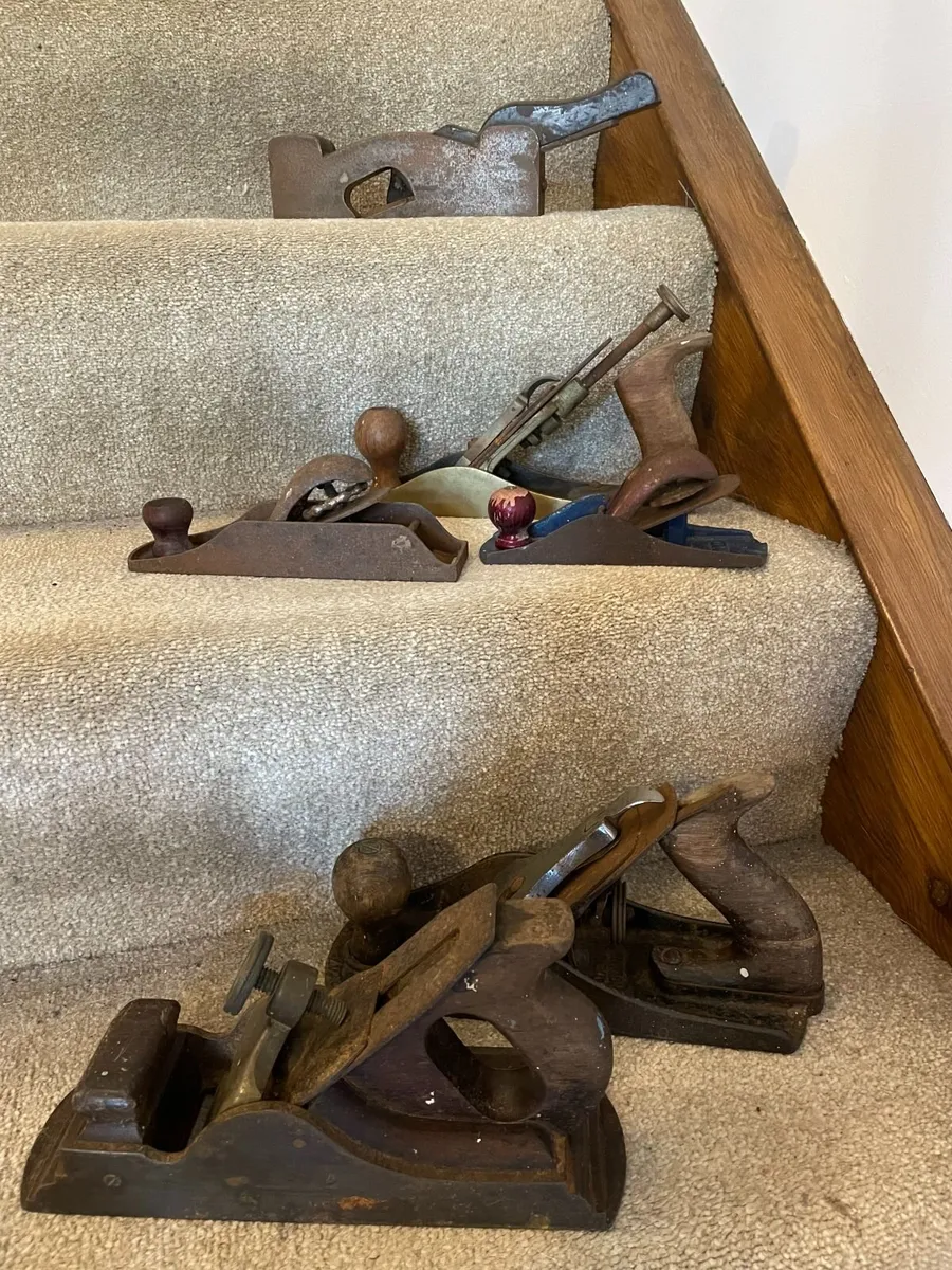 Vintage woodworking hand planes STANLEY, GTL etc - Image 1