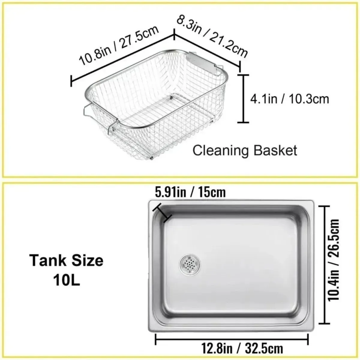 10L Ultrasonic Cleaning Machine Heater Timer - Image 2
