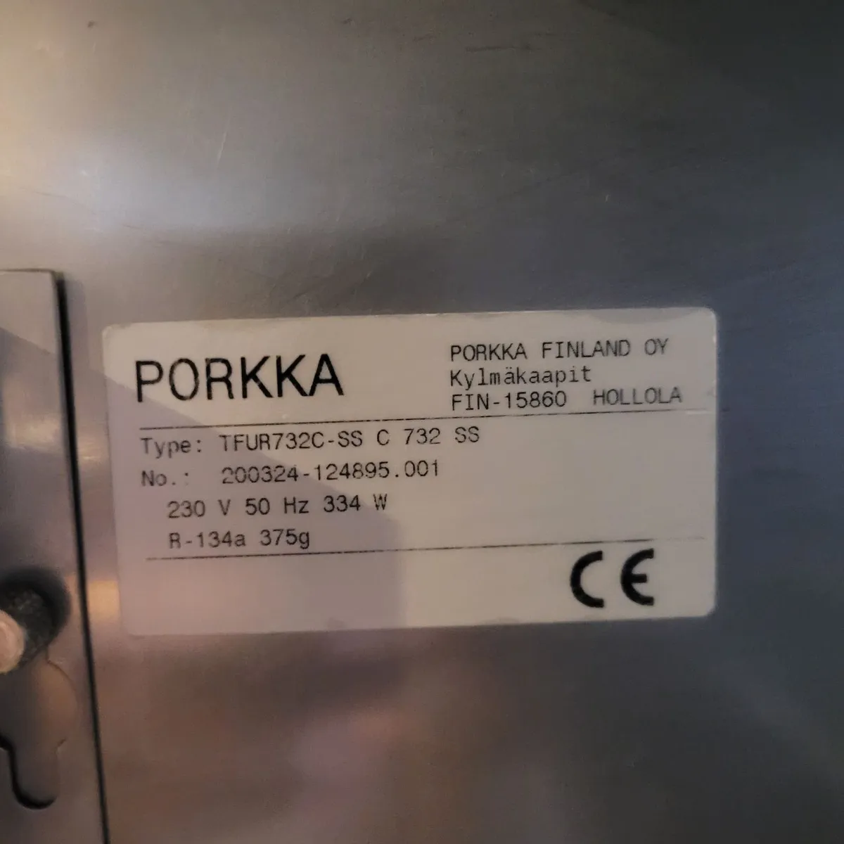 Porkka Commercial Upright Fridge - 700L - Image 3