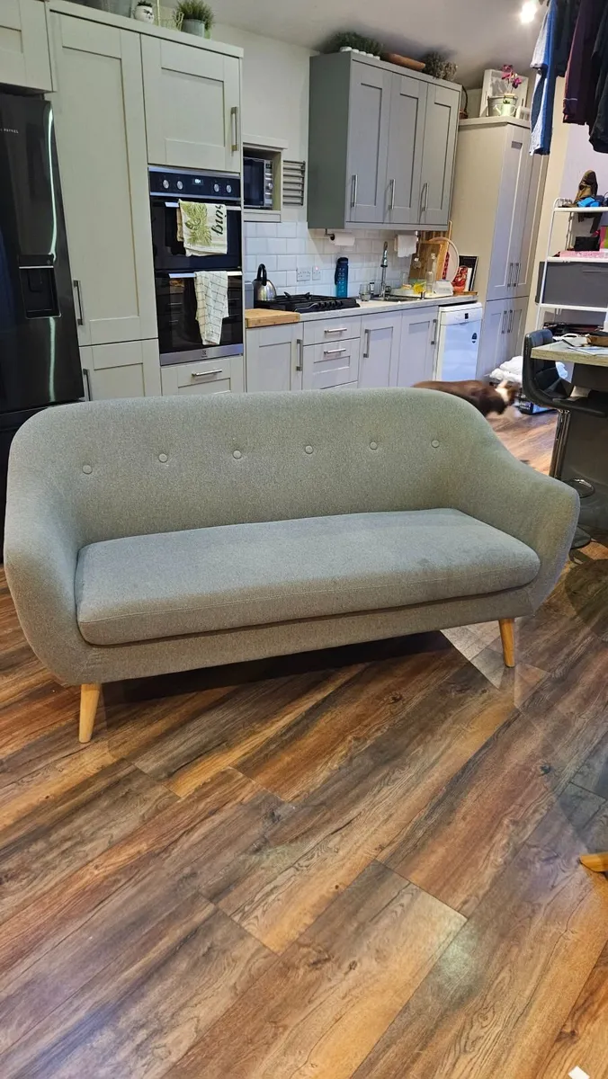 Jysk Grey Sofa - Image 2