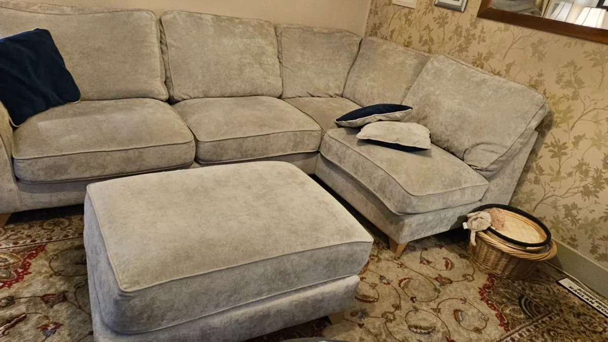 Large Beige Sofa - Image 2