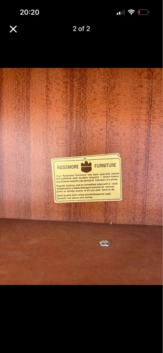 Rossmore Vintage Dressing Table - Image 3