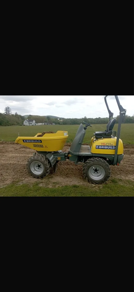 2025 Wacker Neuson Wheeled Dumper 1501 - Image 4