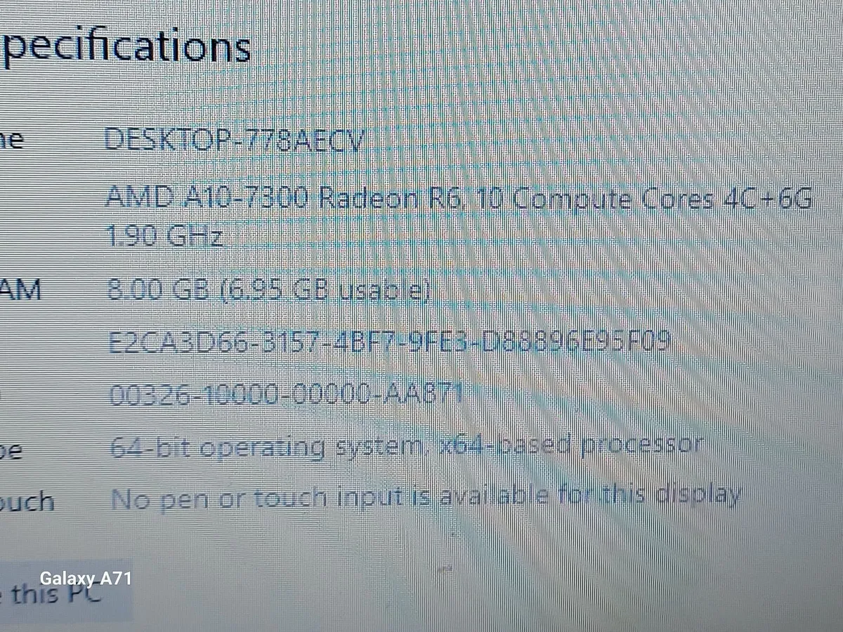 ACER ASPIRE 15 Laptop, AMD A10-7300 Radeon R6, 8GB - Image 3