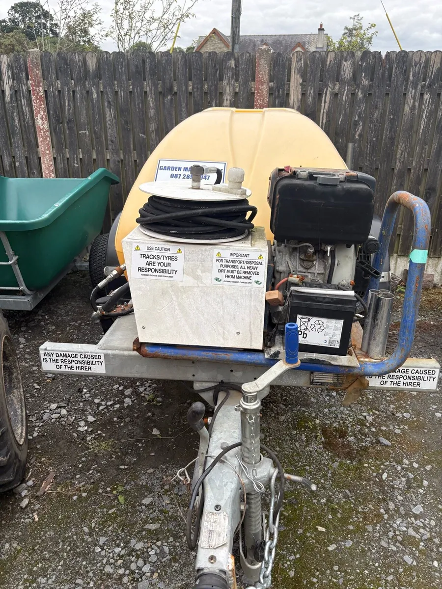 Tow behind diesel power washer - Image 3