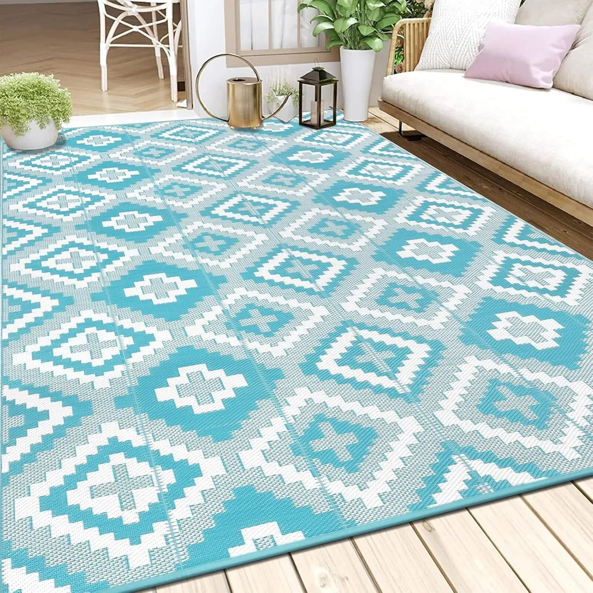 Plastic Outdoor Rugs Waterproof - Image 3