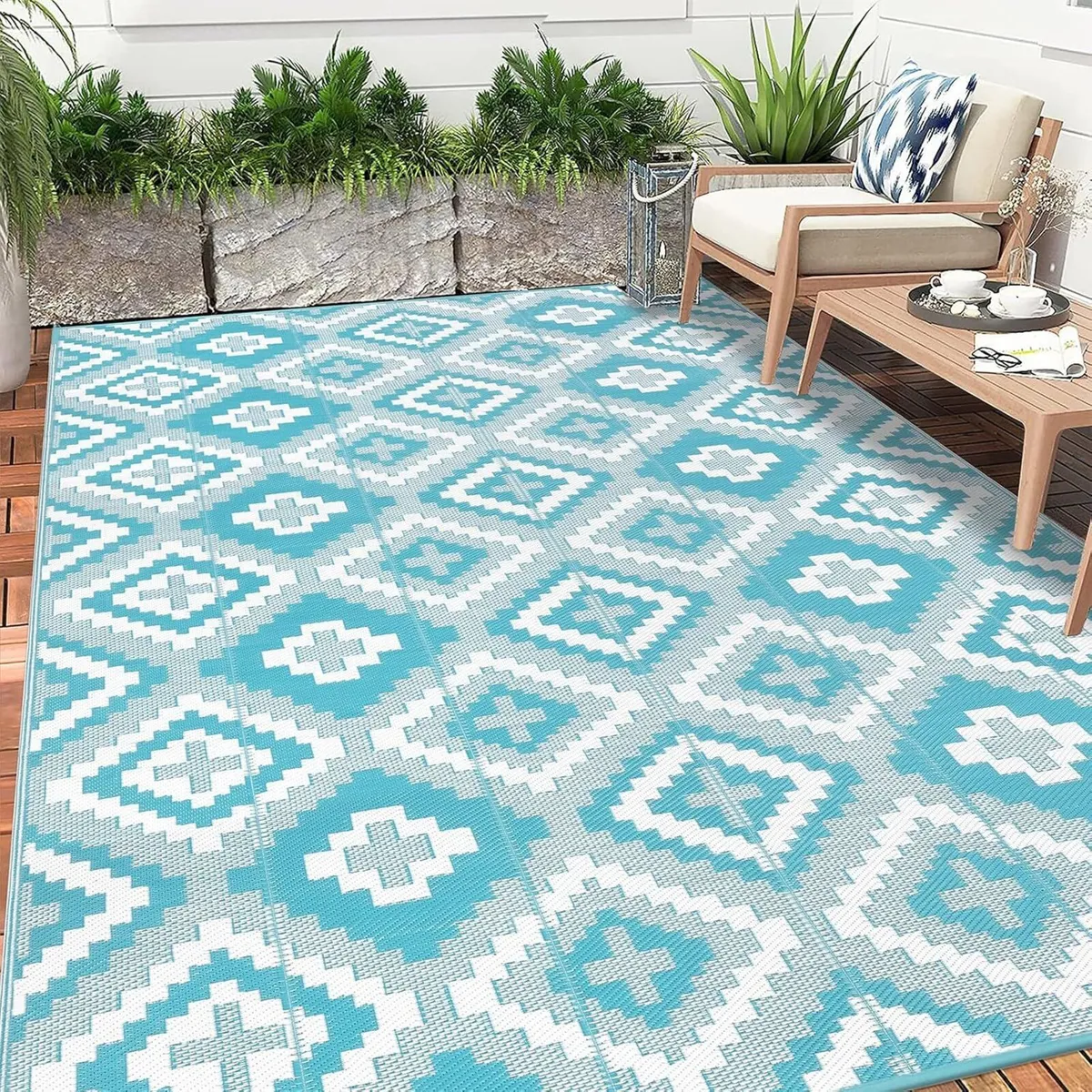 Plastic Outdoor Rugs Waterproof - Image 1