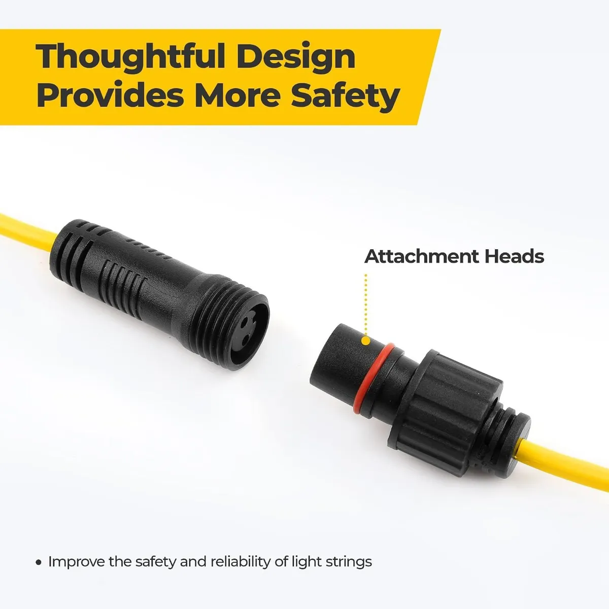100FT 100W LED String Light with Switch 2 - Image 3