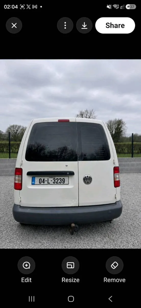 2004 Volkswagon Caddy van 2.0 SDI Diesel - Image 3