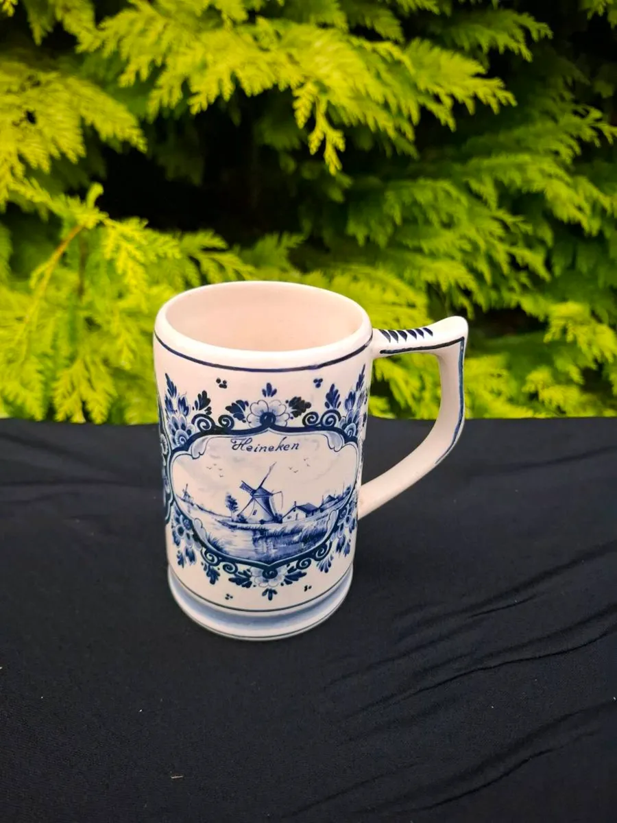 Heineken delft beer mug postage possible - Image 1