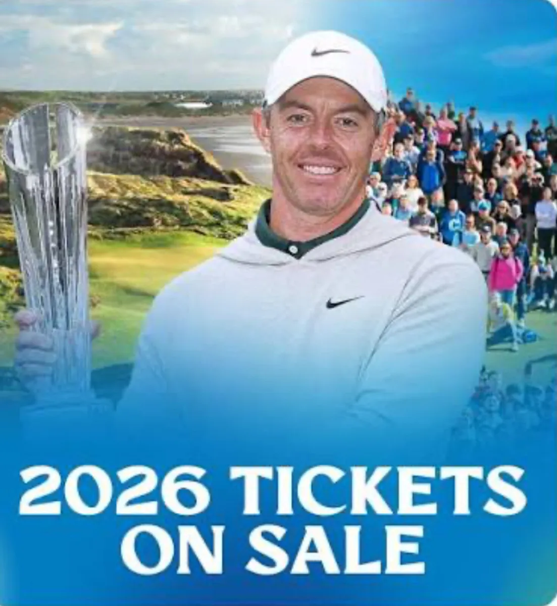 3 Irish Open Final Day Tickets