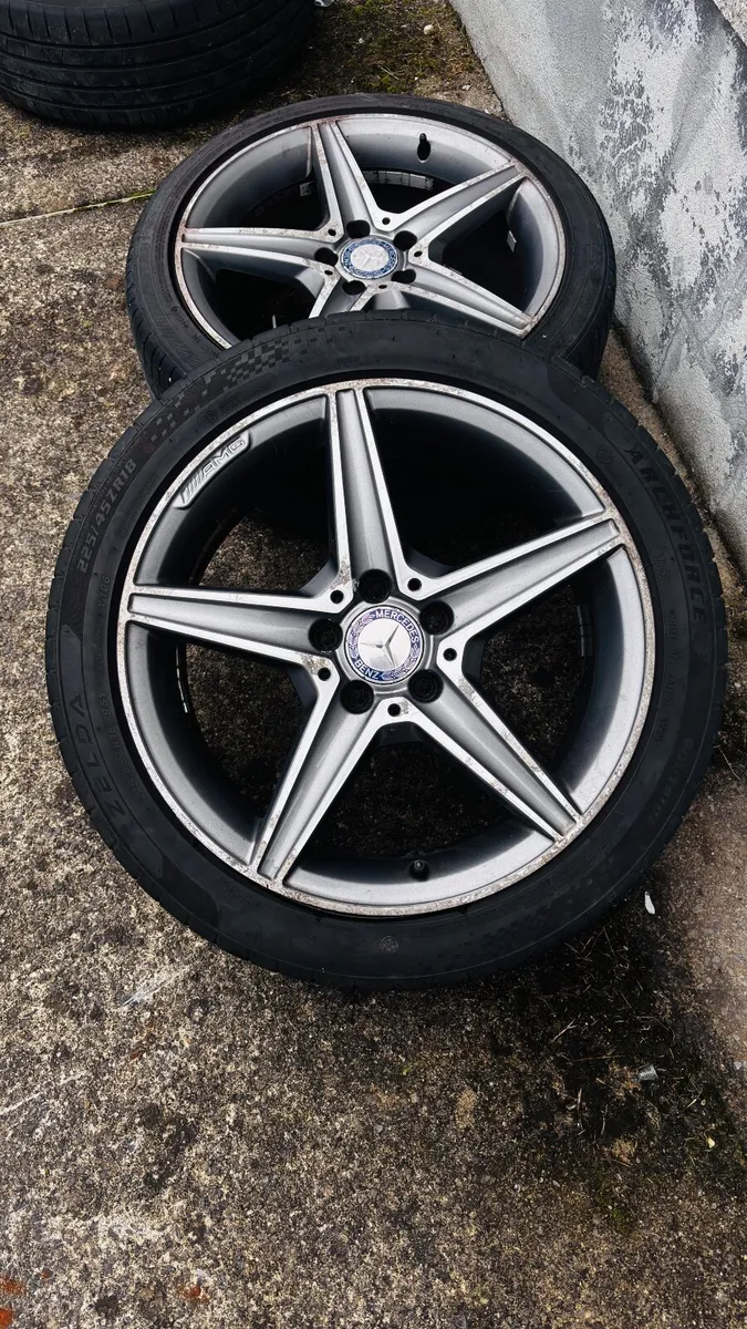 18” merc AMG Alloys - Image 1