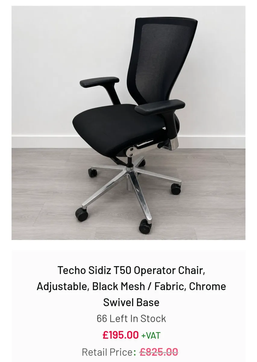 Ergonomic office chair
