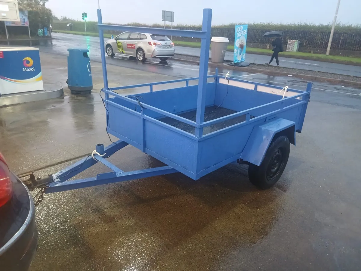 6x4 car trailer like new - Image 1