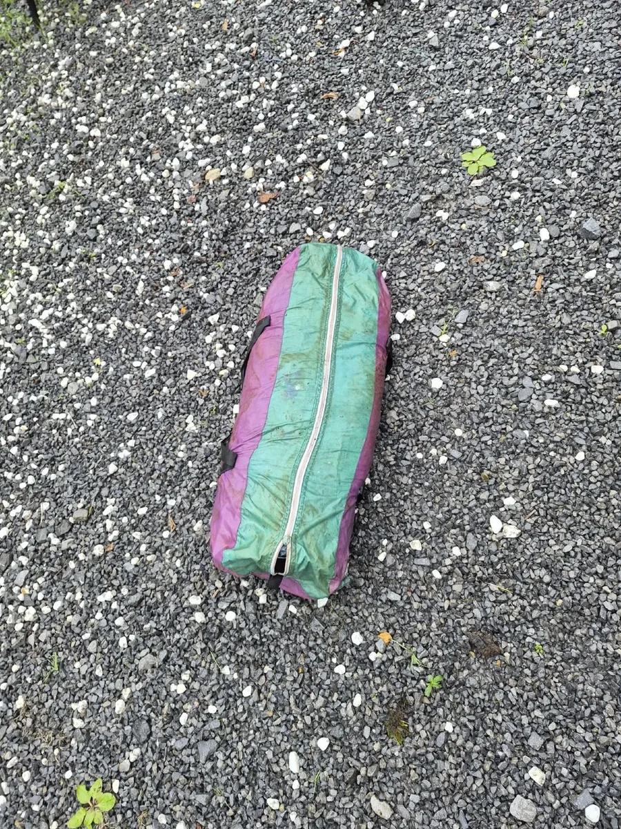 Fishing Tent / Bivvy Carry Bag (Green & Purple)