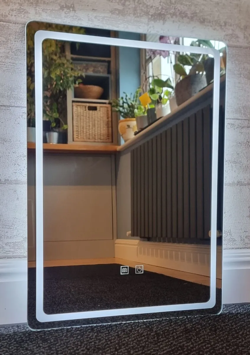LED Bathroom Mirror Dual LED Defogger Ensuite - Image 2