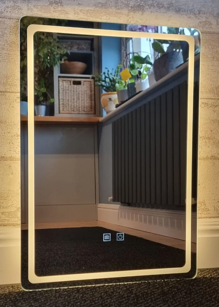 LED Bathroom Mirror Dual LED Defogger Ensuite - Image 3