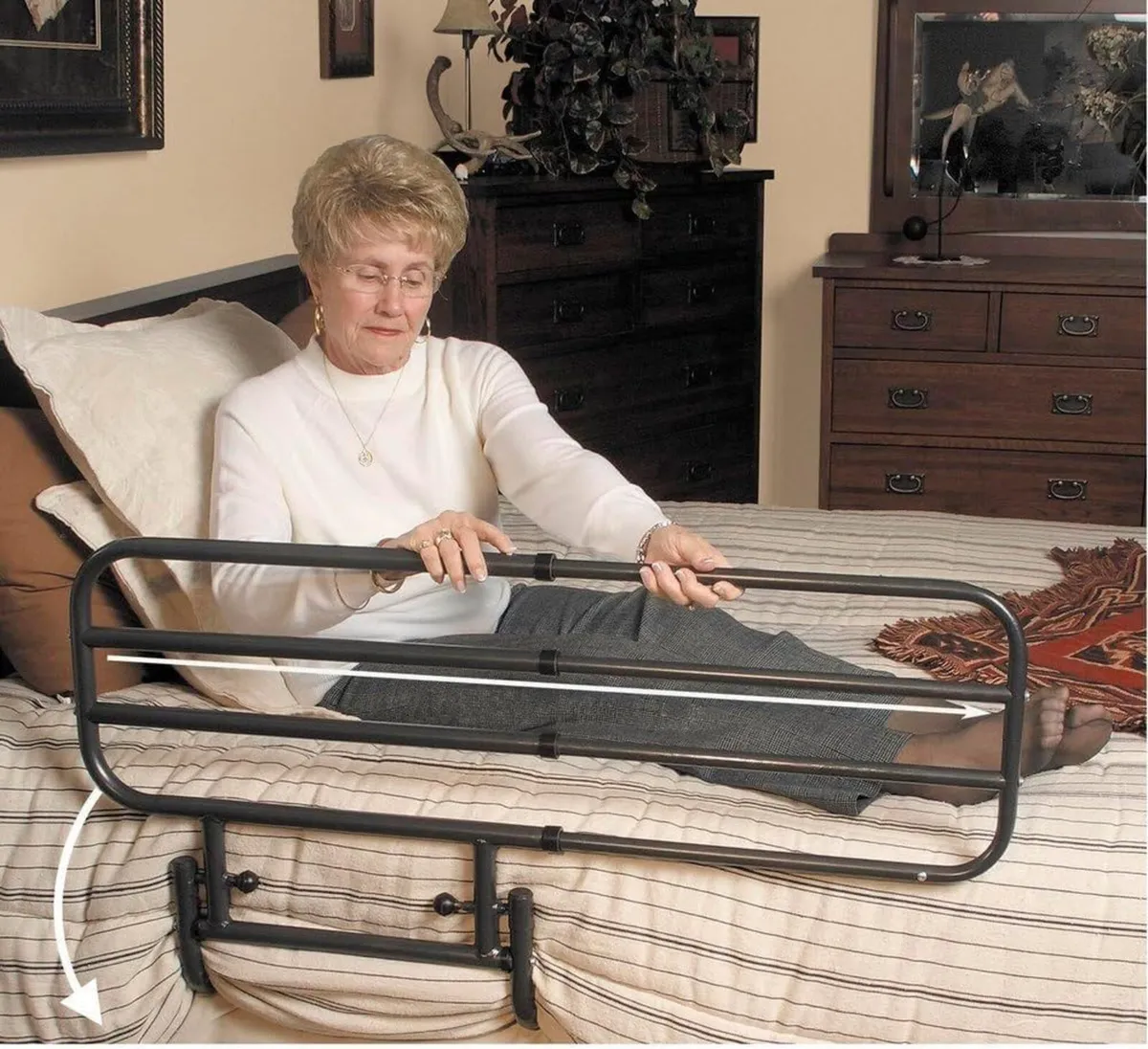 Standers Ez Adjustable Bed Support Rail
