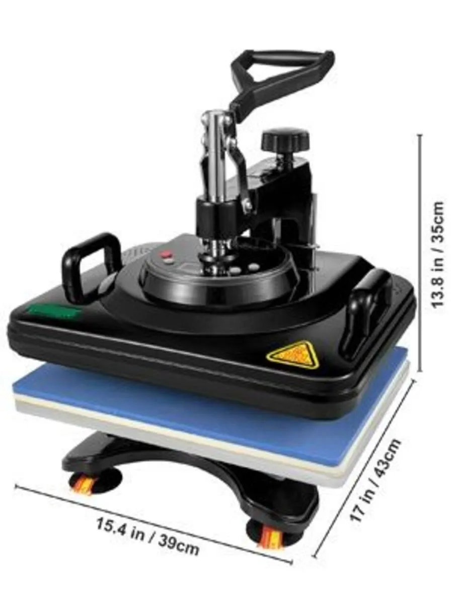 Heat Press Machine 5-in-1 Digital 12x15 Inch - Image 2
