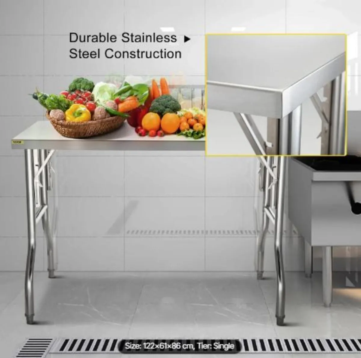 Commercial Worktable Workstation - Image 2