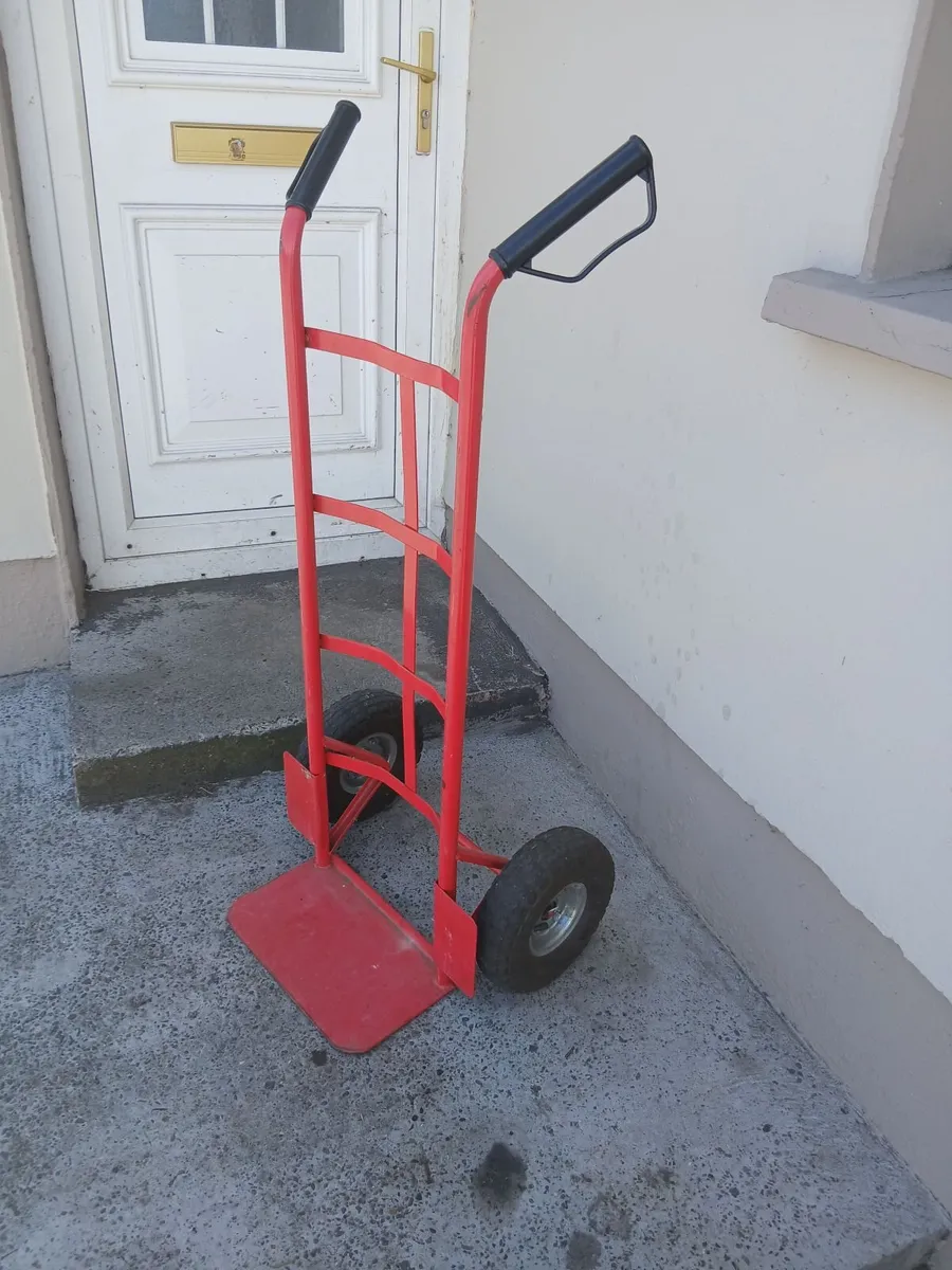 Hand cart in excellent condition read add - Image 1