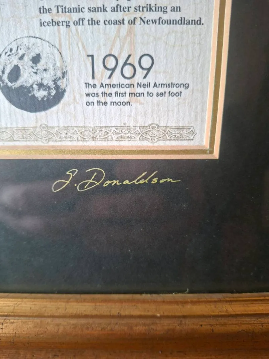 World Millennium Limited Edition signed print - Image 4