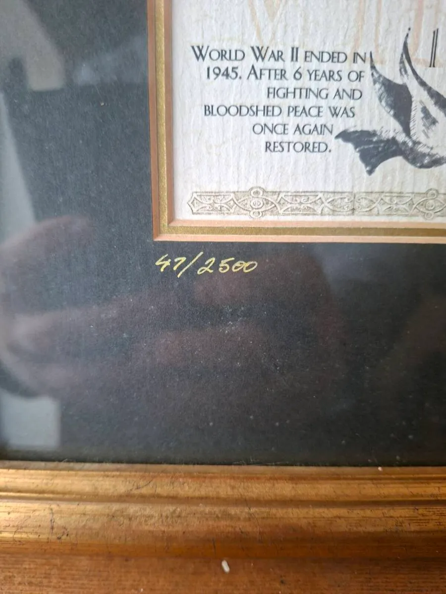 World Millennium Limited Edition signed print - Image 3