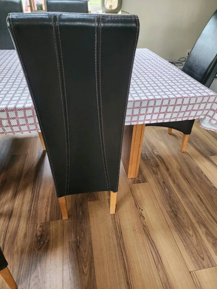 6 Dining chairs - Image 2