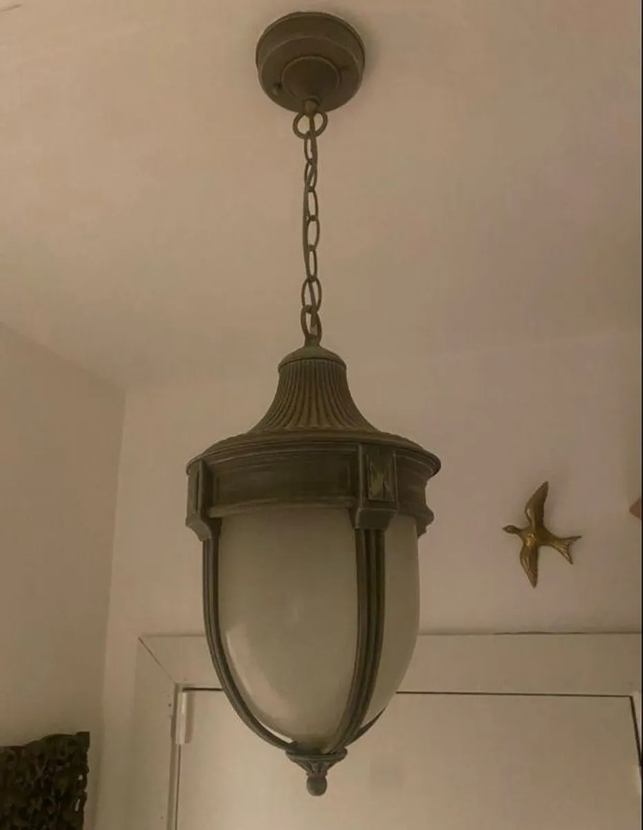 hanging ceiling light (lantern style) - Image 2