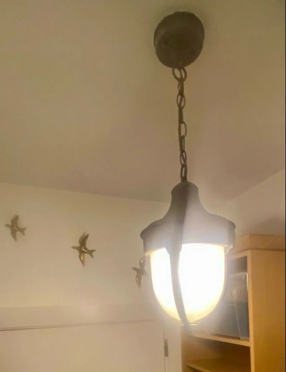 hanging ceiling light (lantern style) - Image 3