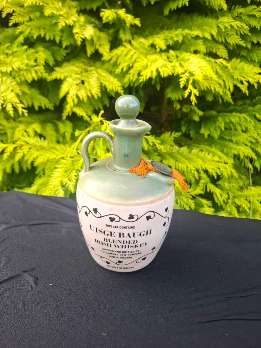 Old tullamore dew whiskey bottle postage possible - Image 2