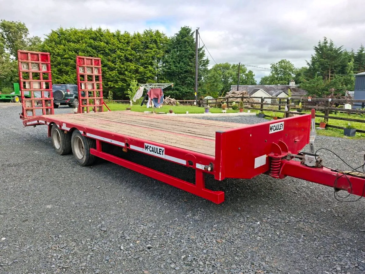 McCauley 16T Low Loader Trailer - Image 1