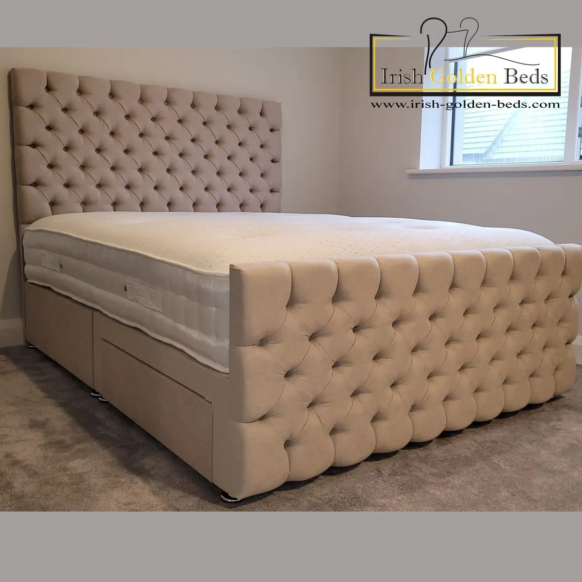 bed frame and headboard, free delivery - Image 4