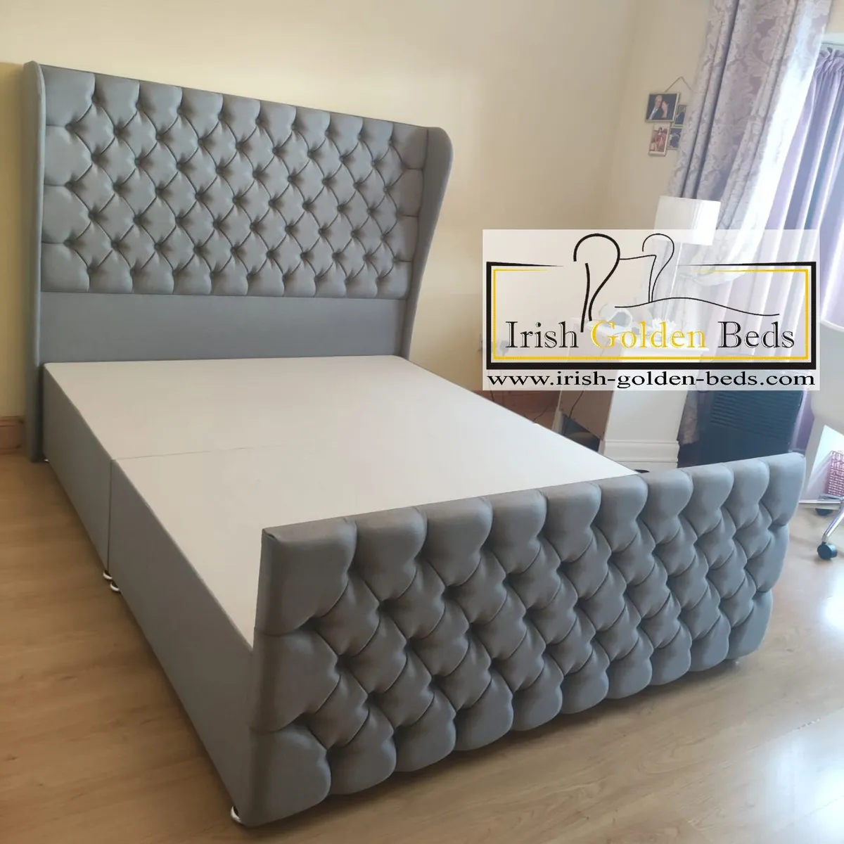 bed frame and headboard, free delivery - Image 3