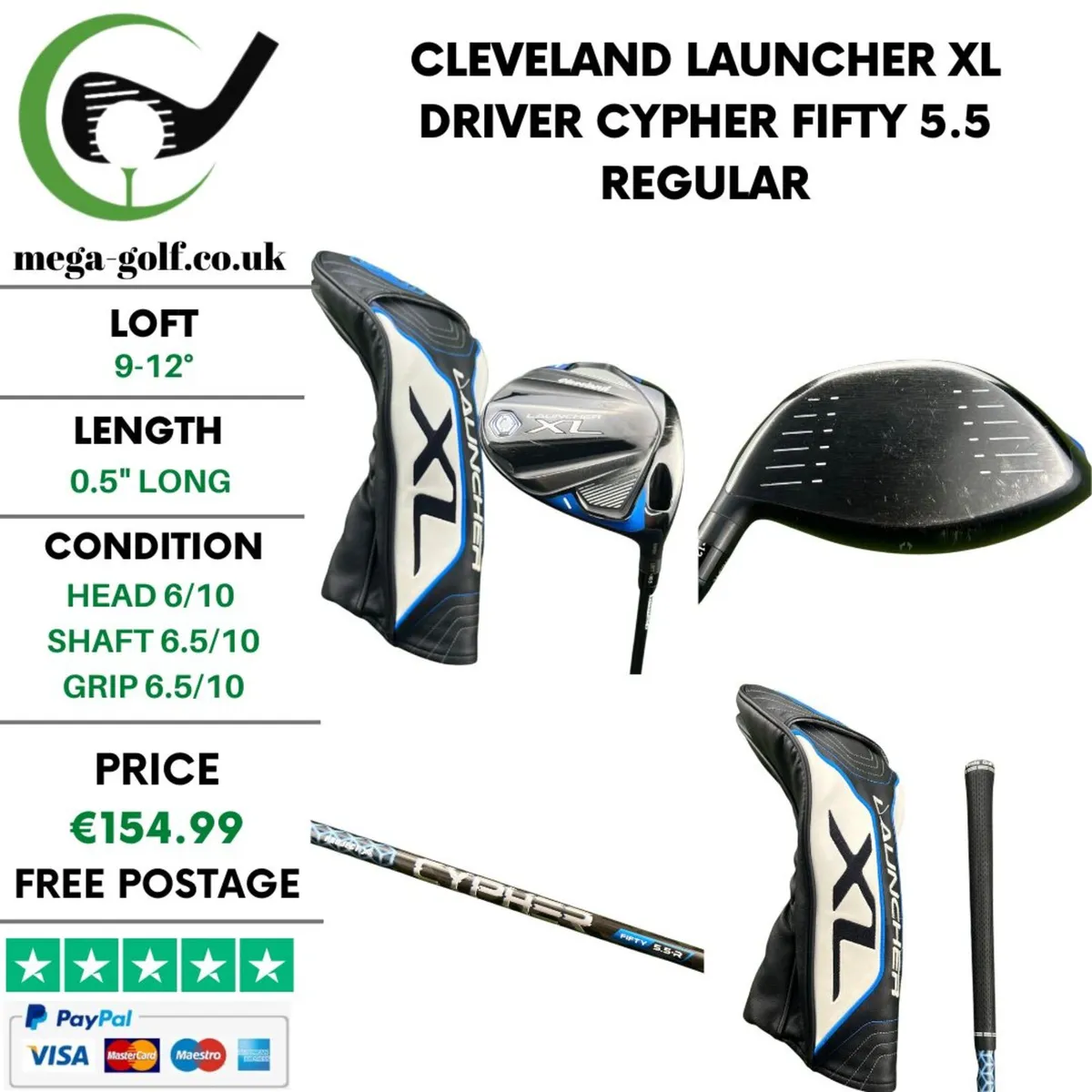 Cleveland Launcher XL Driver / 9-12° / Regular - Image 1