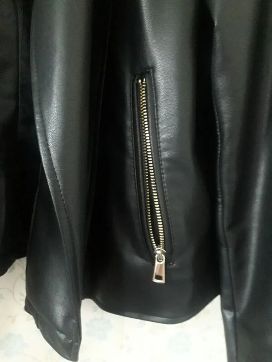 Next Faux Leather Jacket - Image 2