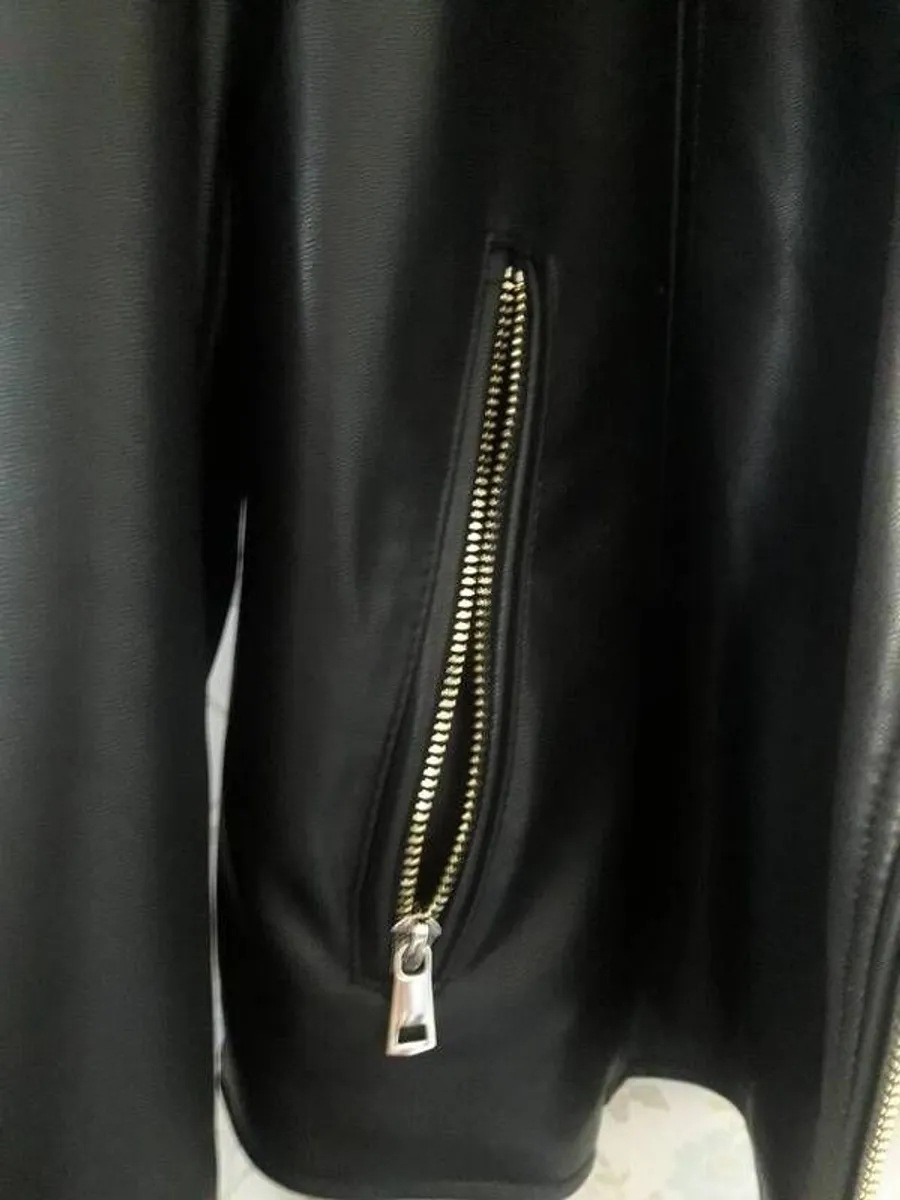 Next Faux Leather Jacket - Image 3