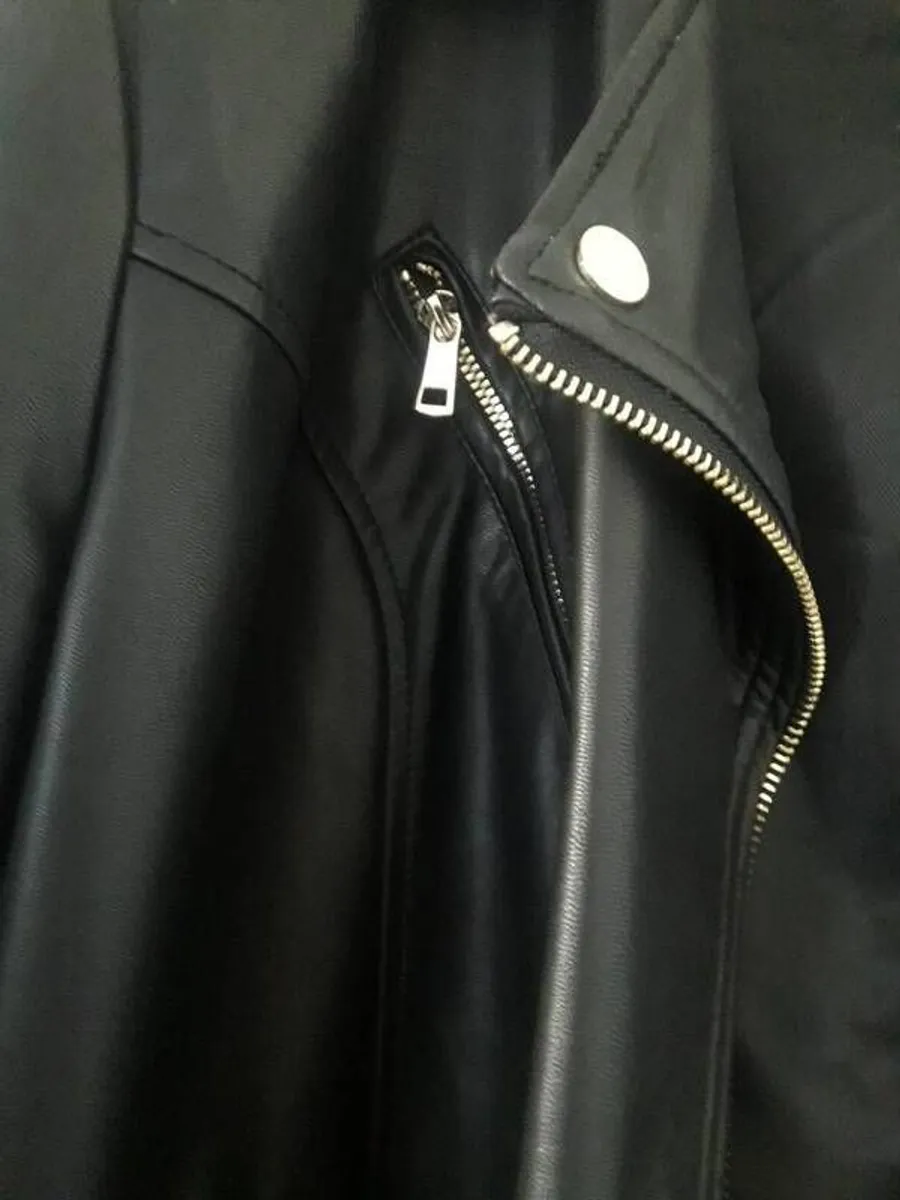 Next Faux Leather Jacket - Image 4