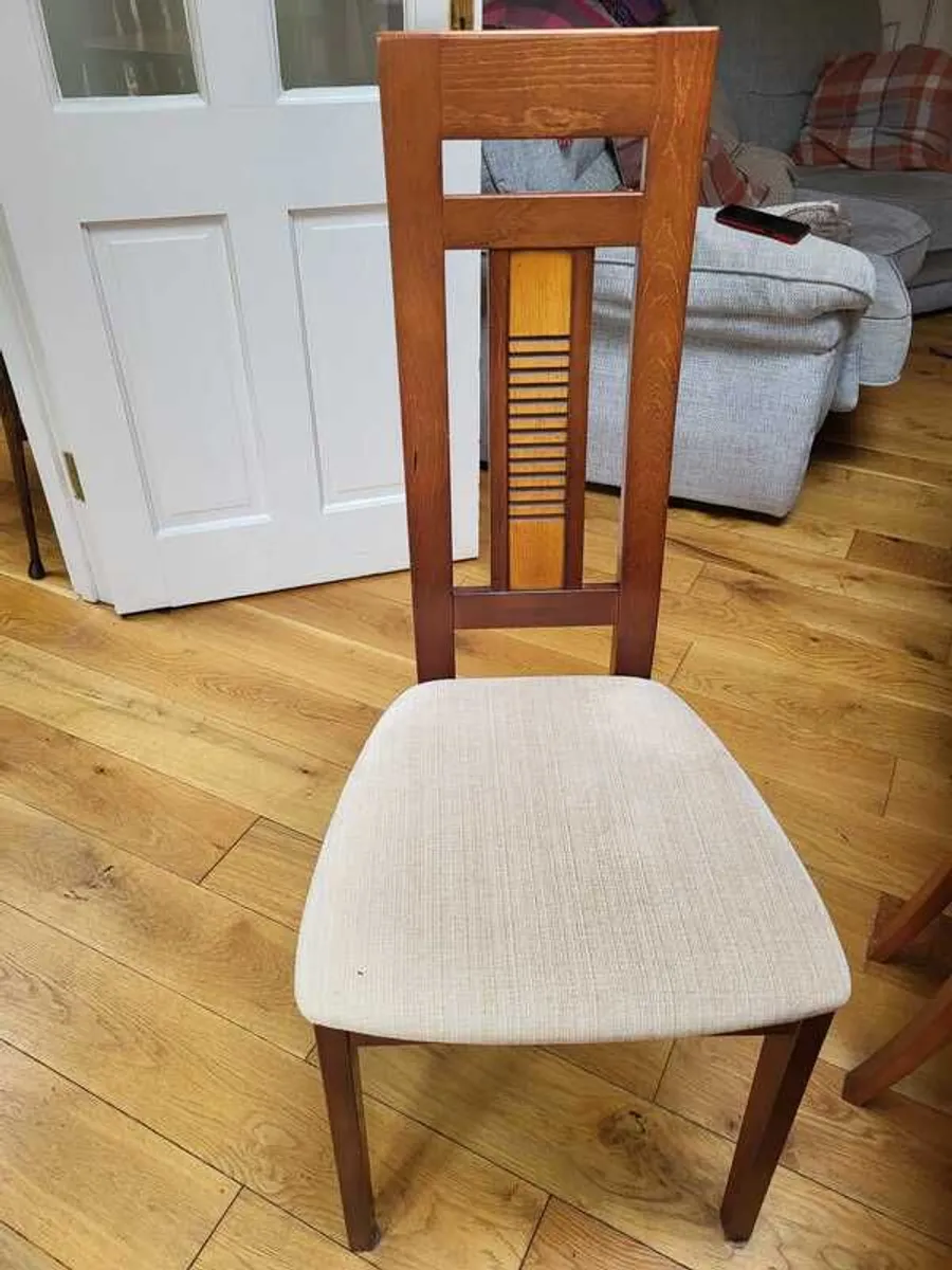 Dining Room Table and Six Chairs - Image 4