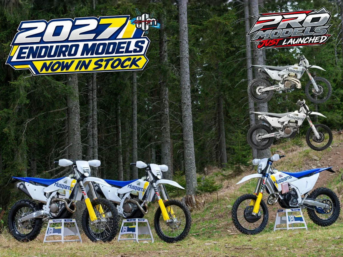 2027 Husqvarna enduro range in stock now - Image 1