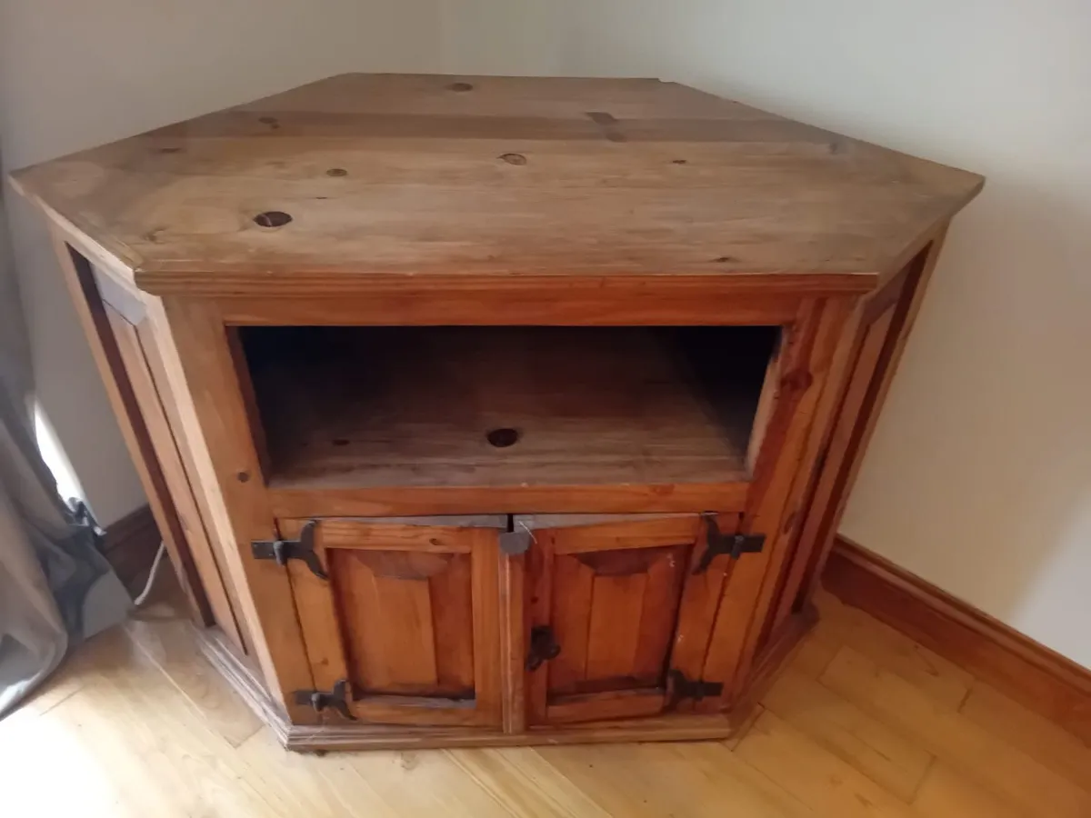 Wooden TV unit