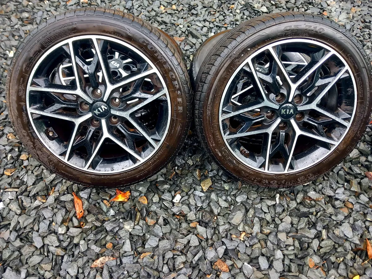 18inch 5x114.3 Genuine Kia Optima GT-Line Alloys - Image 1