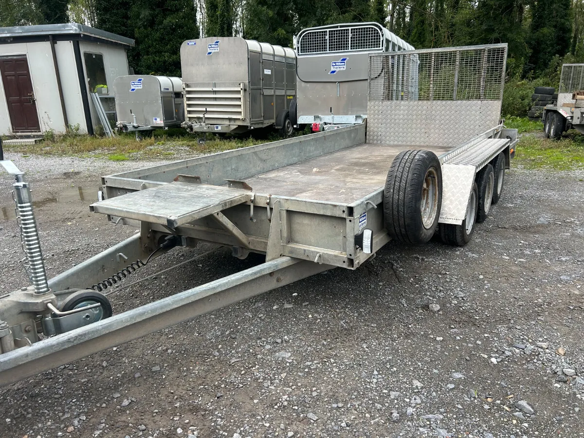 Ifor Williams 14x6 GP146 Plant Trailer - Image 3