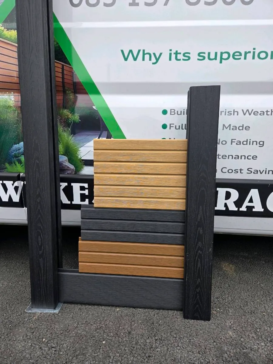 Composite fencing panels Irish made🇮🇪 - Image 1